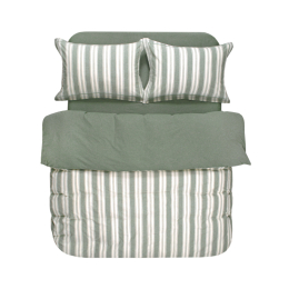 Постільна білизна Lotus Home - Edmonta green сімейний