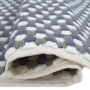 Рушник для ніг Lotus Home - Ruta grey сiрий 50*80
