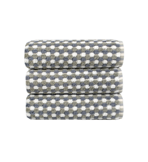 Рушник Lotus Home - Ruta grey сiрий 50*70