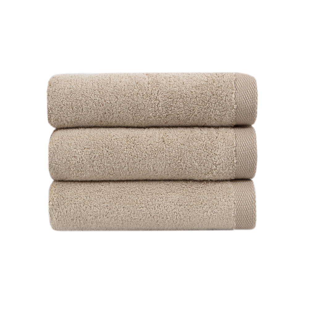 Рушник Lotus Home Готель Premium - Microcotton Kahve 90*150 550 г/м²