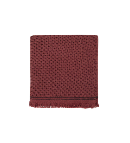 Полотенце махровое Buldans - Parga (Patara) burnt bordo бордовый 80*160