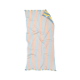 Рушник Lotus Home - Costa muslin 90*175 м'ятний