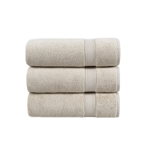 Рушник махровий Lotus Home - Grand soft twist natural бежевий 90*150