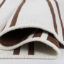 Килим Lotus Home - Infinity Stripe цегляний двосторонній 80*150