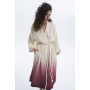 Халат Lotus Home - Nitra muslin cherry L/XL