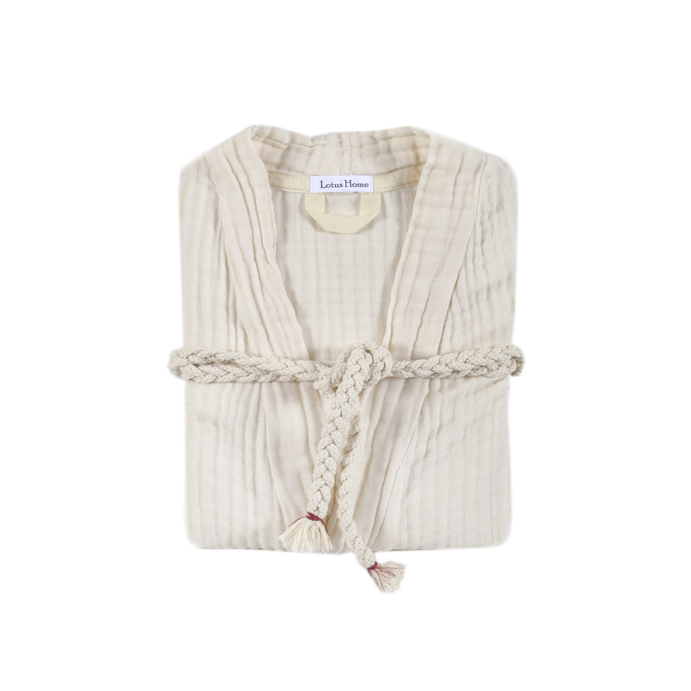 Халат Lotus Home - Nitra muslin cherry L/XL