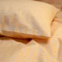 Постельное белье Lotus Home - Premium Percale Stripe желто-горячий евро
