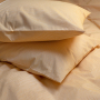 Постельное белье Lotus Home - Premium Percale Stripe желто-горячий евро