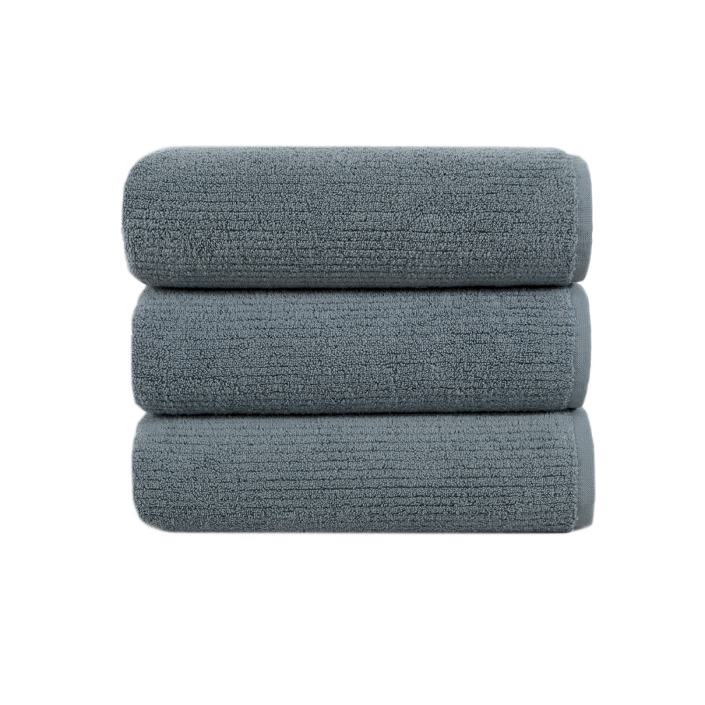 Рушник махровий Lotus Home - Bold grey 90*150 500 г/м²