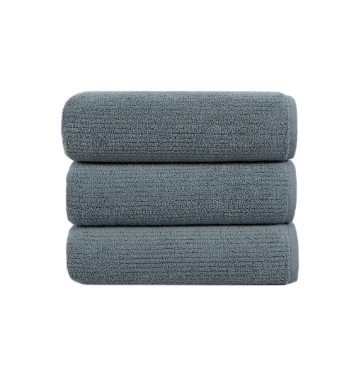 Рушник махровий Lotus Home - Bold grey 90*150 500 г/м²