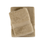 Полотенце махровое Lotus Home - Grand soft twist cappuccino капучино 90*150