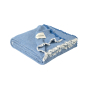 Покрывало Lotus Home - Larna muslin blue 200*220