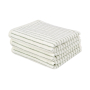 Рушник Lotus Home Готель Premium - Microcotton Stripe Ecru-Sage 50*90 550 г/м²