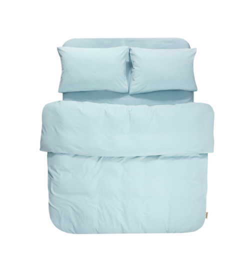 Постельное белье Lotus Home Washed cotton - Kansas ментоловый евро